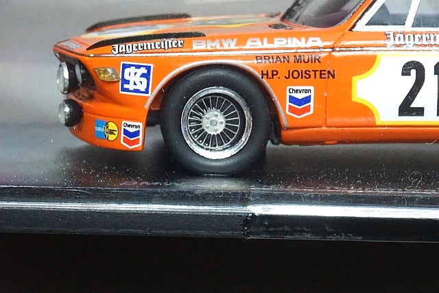 1:43 SPARK CA04311004 CARTIMA Special Order BMW 3.0 CSL-Tourenwagen EM-24h SPA 1973 #21