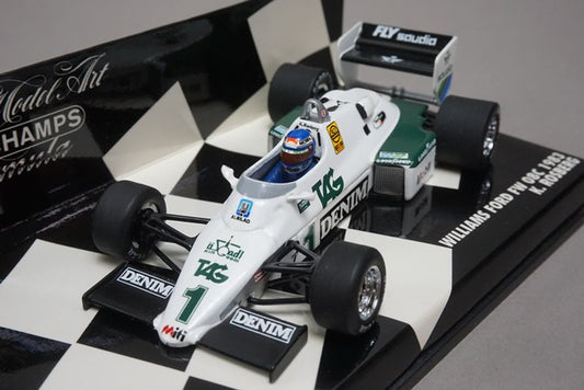 1:43 MINICHAMPS 430830001 Williams Ford FW 08C 1983 K.Rosberg #1