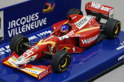 1:43 MINICHAMPS 430980091 Williams F1 World Champion 1997 J.Villeneuve #1