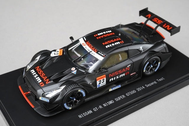 1:43 EBBRO 45058 Nissan GT-R NISMO Super GT500 Sepang Test 2014 #23 model car