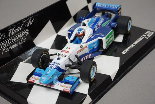 1:43 MINICHAMPS 430960003 Benetton Renault B196 J.Alesi #3