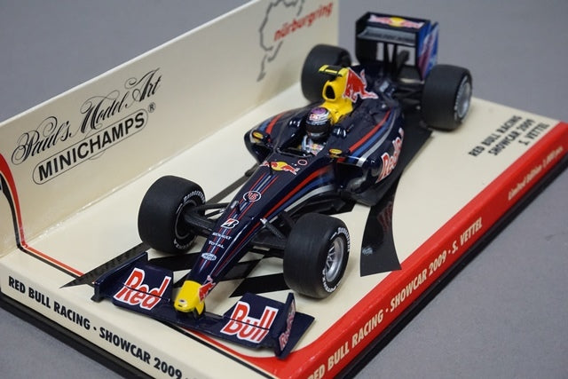 1:43 MINICHAMPS 403090085 Red Bull Racing Show Car 2009 S.Vettel #15