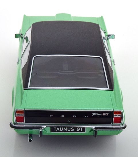 KKDC181004 KK scale 1:18 Ford Taunus GT Coupe 1971 Green Metallic/Black
