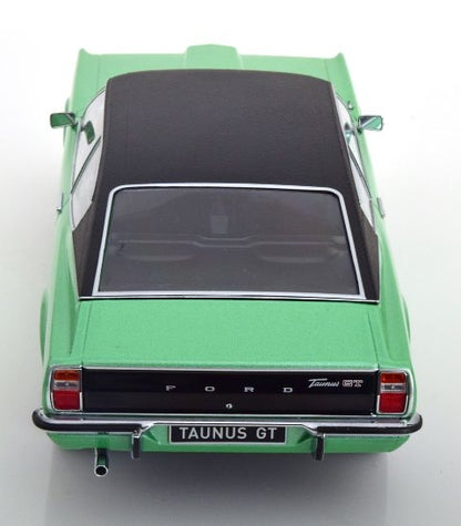 KKDC181004 KK scale 1:18 Ford Taunus GT Coupe 1971 Green Metallic/Black