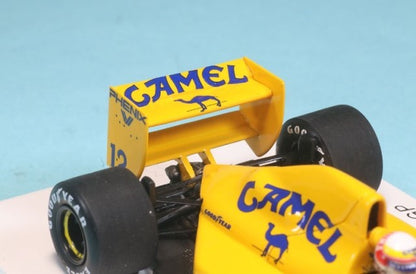 ROMU043 SPARK 1:43 Lotus 101 Judd Japan GP 1989 Satoru Nakajima Japan GP Last Run