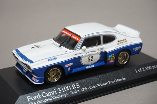 1:43 MINICHAMPS 400058000 Ford Capri 3100 RS model car