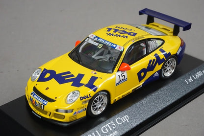 1:43 MINICHAMPS 400066415 Porsche 911 GT3 Cup 2006 #15 model car