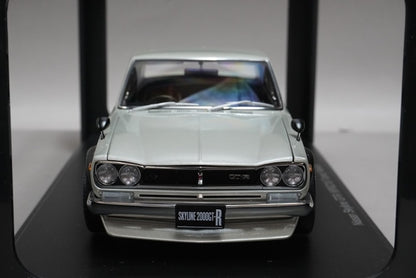 1:18 AUTOart 77441 Nissan Skyline GT-R KPGC10 Tuned Version Silver