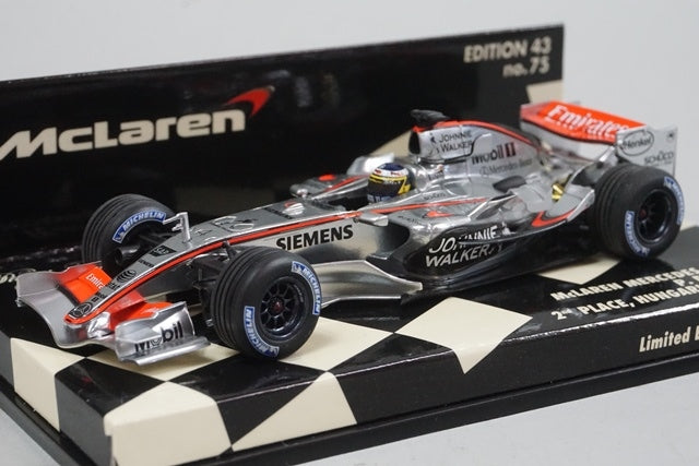 1:43 MINICHAMPS 530064314 McLaren Mercedes MP4-21 2006 P.de la Rosa #4