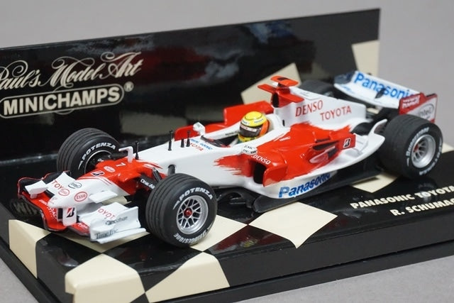 1:43 MINICHAMPS 400060007 Panasonic Toyota Racing TF106 2006 R. Schumacher #7