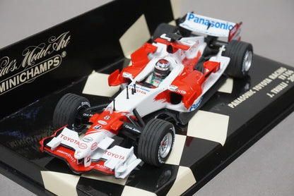 1:43 MINICHAMPS 400060008 Panasonic Toyota Racing TF106 2006 J. Trulli #8