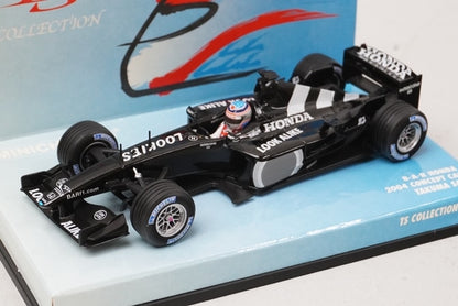 1:43 MINICHAMPS 518034399 BAR Honda Concept Car TS02 2004 Takuma Sato
