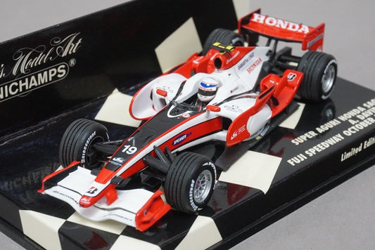 1:43 MINICHAMPS 403080019 Super Aguri Honda SA08 2008 A. Davidson #19