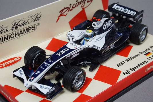 1:43 MINICHAMPS 403080177 AT&T Williams Toyota Show Car 2008 N. Rosberg #8