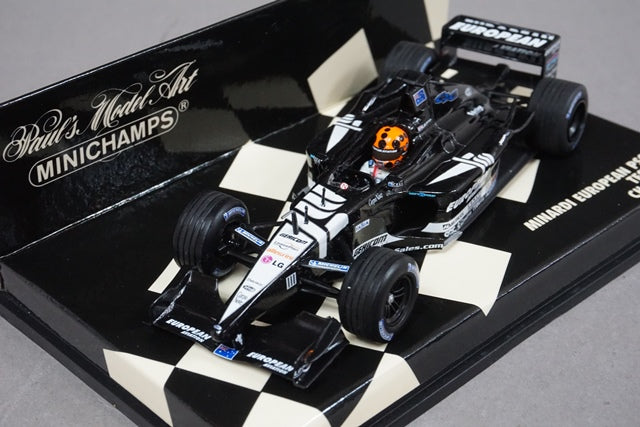 1:43 MINICHAMPS 400010121 European Minardi PS01 Test Car CH.Albers