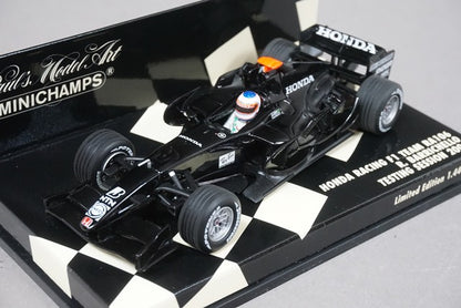 1:43 MINICHAMPS 400060211 Honda Racing F1 Team RA106 Test Car 2006 R.Barrichello