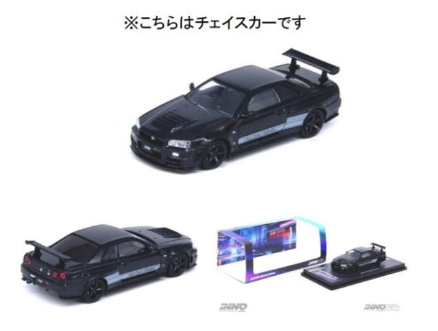 [ Back-order ] INNO Models IN64-R34ZT-ENDGAME 1:64 Nissan SKYLINE GT-R (R34) Z-Tune "ENDGAME" Australia Limited Edition Chase Car