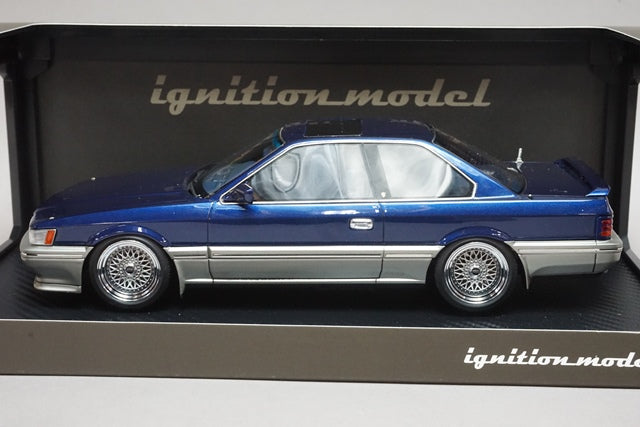 1:18 ignition model IG1014 Nissan Leopard 3.0 Ultima (F31) Blue