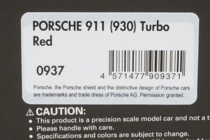 1:43 ignition model IG0937 Porsche 911 (930) Turbo Red