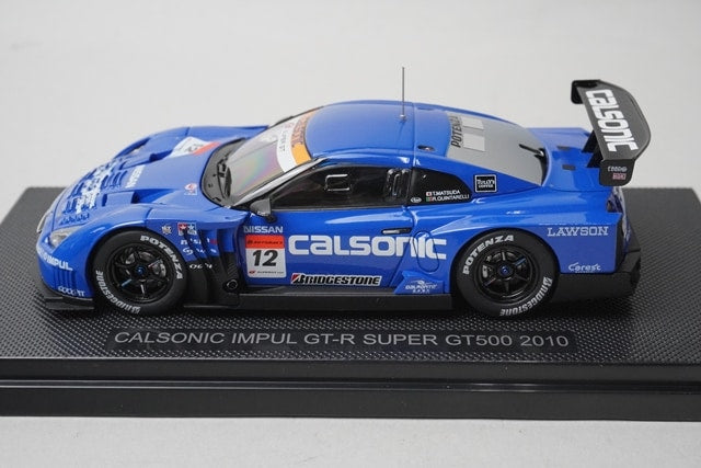 1:43 EBBRO 44324 Nissan Calsonic Impul GT-R Super GT500 2010 #12 model car