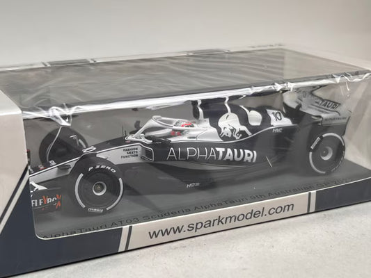 1:43 SPARK S8526 AlphaTauri AT03 Australian GP 9th 2022 #10