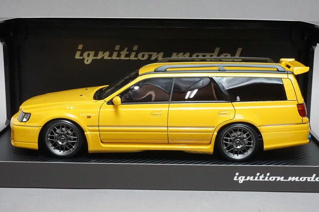 1:18 ignition model IG2887 Nissan Stagea 260RS (WGNC34) Yellow