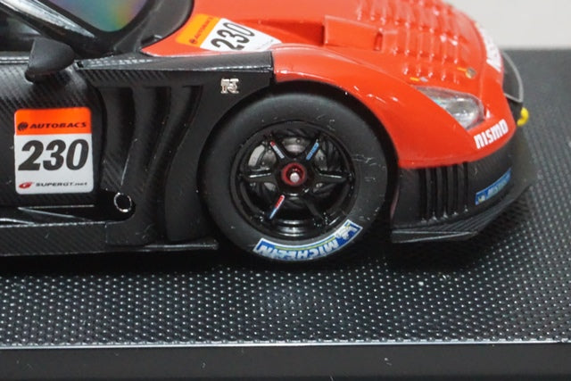 1:43 EBBRO 44316 Nissan GT-R Super GT 2010 SUZUKA Test #230