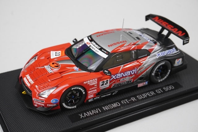 1:43 EBBRO 44044 Xanavi Nismo GT-R Super GT 500 #23 model car