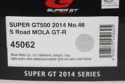 1:43 EBBRO 45062 S Road MOLA GT-R Super GT500 2014 #46