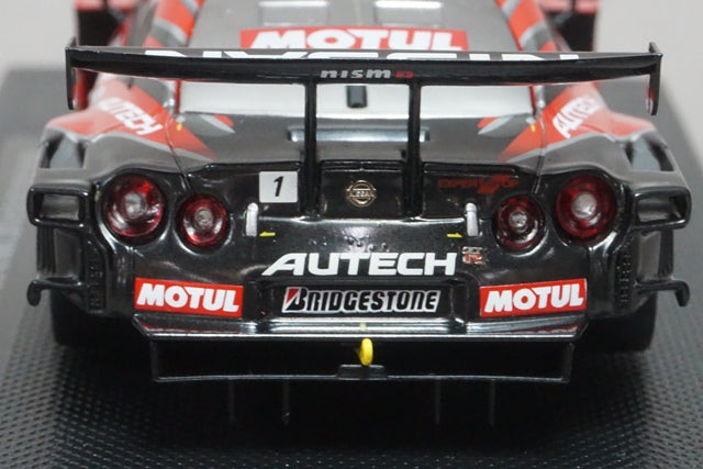 1:43 EBBRO P411 Motul Autech GT-R SGT Super GT500 Rd.7 Fuji 2009 #1