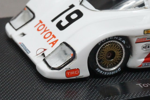 1:43 EBBRO 44478 Toyota TOM'S 83C Fuji 1000Km 1983 #19