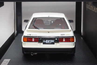 1:18 ignition model IG0544 Toyota Corolla LEVIN (AE86) 3Dr GTV White