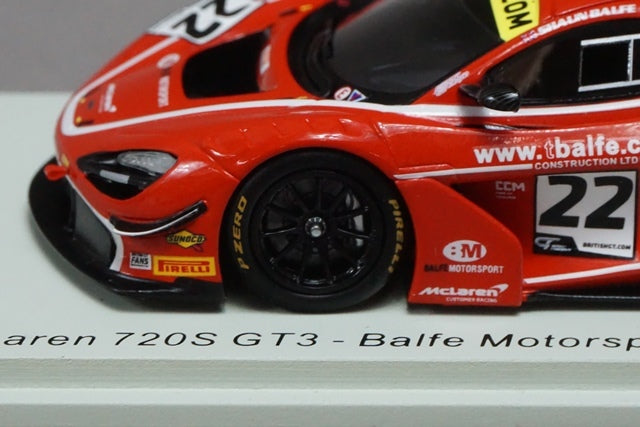 1:43 SPARK UK005 McLaren 720S GT3 British GP Championship 2019 #22