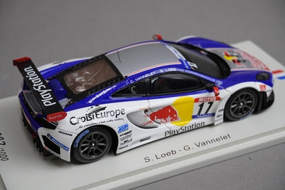 1:43 SPARK SF067 McLaren MP4-12C French GT Tour 2012 #17 model car