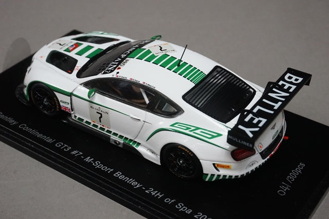 1:43 SPARK SB109 Bentley Continental GT3 M-Sport SPA 24h 2015 #7