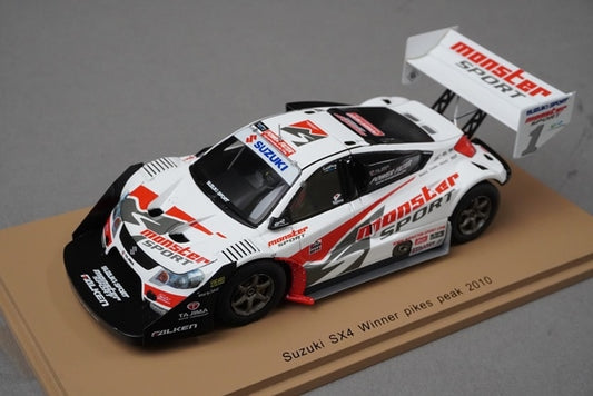 1:43 SPARK 43PP10 Suzuki SX4 Pikes Peak Winner 2010 model car