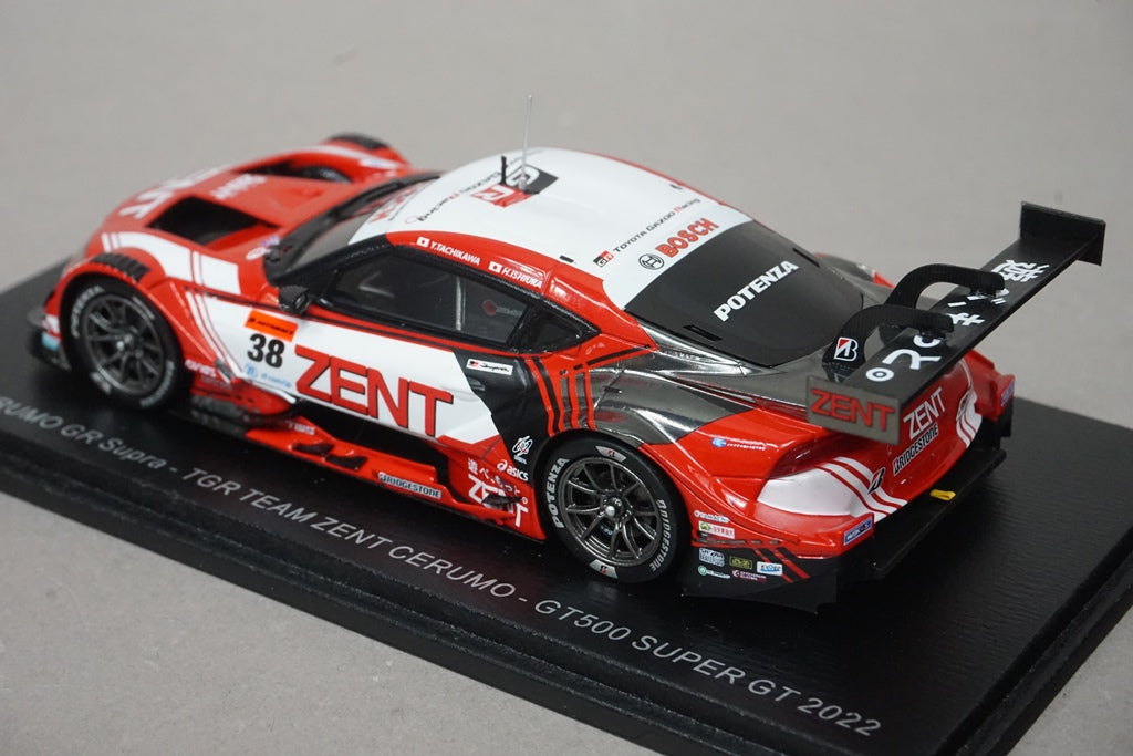 1:43 SPARK SGT032 ZENTO Sermo GR Supra GT500 Super GT 2022 #38