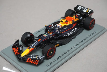 1:43 SPARK S8548 Oracle Red Bull Racing RB18 Dutch GP Winner 2022 #1