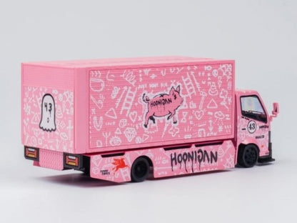 Micro Turbo PEAKO 1:64 Wing Custom Truck Custom Truck Ken Block Hoonipigasus #43 pink ABS with accessories