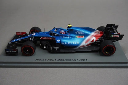 1:43 SPARK S7665 Alpine A521 Bahrain GP 2021 #31 model car
