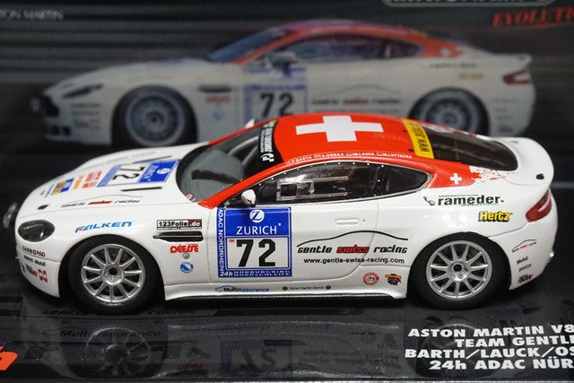 1:43 MINICHAMPS 437091372 Aston Martin V8 Vantage N24 Nurburgring 2009 #72