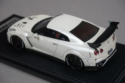 1:43 ignition model IG1543 Top Secret GT-R White Pearl