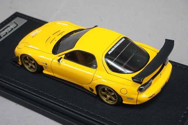 1:43 ignition model IG2184 Mazda FEED RX-7 Yellow