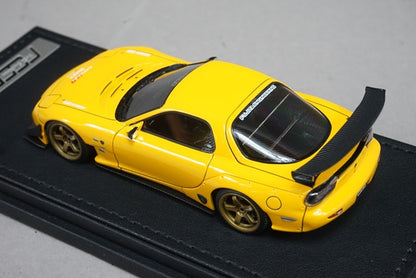 1:43 ignition model IG2184 Mazda FEED RX-7 Yellow