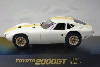 QMC-028 Q-MODEL 1:43 TOYOTA 2000GT Japan GP 1966 Yellow stripe, Tamura practice spec.