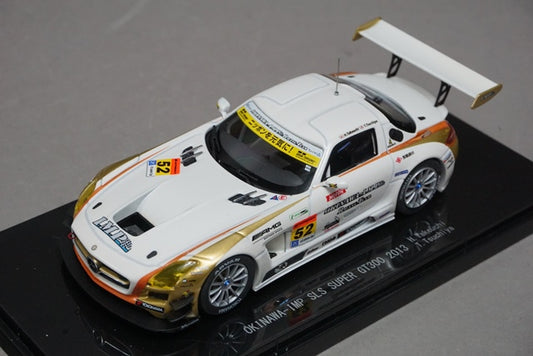 1:43 EBBRO 44938 Mercedes Okinawa IMP SLS Super GT300 2013 #52