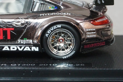 1:43 EBBRO 44430 Porsche ZENT RSR Super GT300 2010 #25