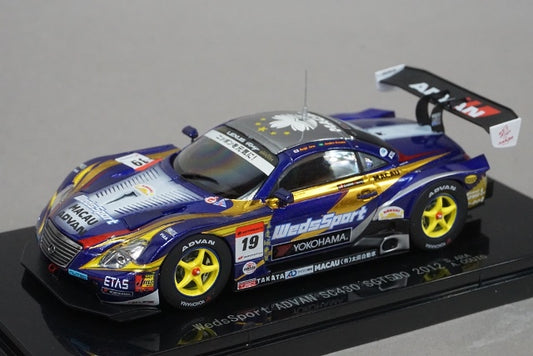 1:43 EBBRO 44740 Lexus Weds Sports ADVAN SGT500 2012 #19