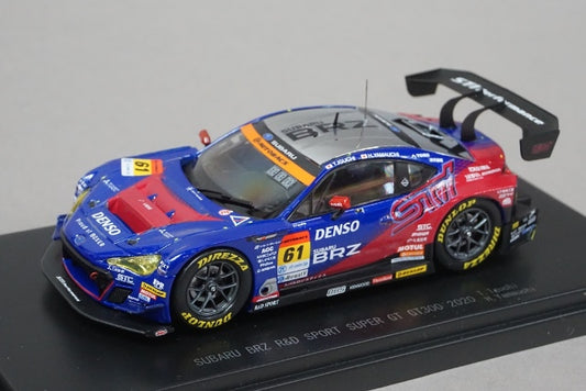 1:43 EBBRO 45765 Subaru BRZ R&D Sports Super GT300 2020 #61