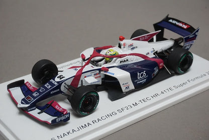 1:43 SPARK SFJ021 Honda TCS NAKAJIMA RACING SF23 M-TEC HR-417E Super Fomula 2023 #64